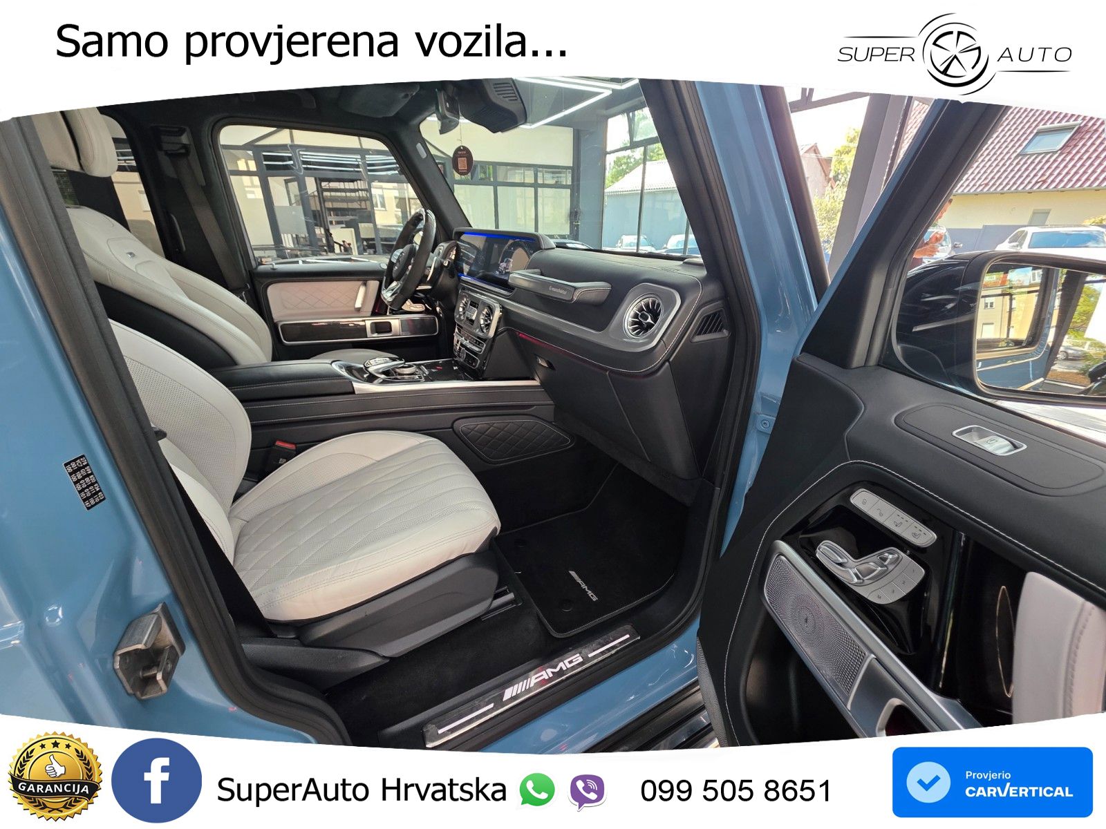 Mercedes AMG G 63 Long V8 (585 KS) 4MATIC 9G-TRONIC AMG SPEEDSHIFT TCT LED+GR SJED+ACC