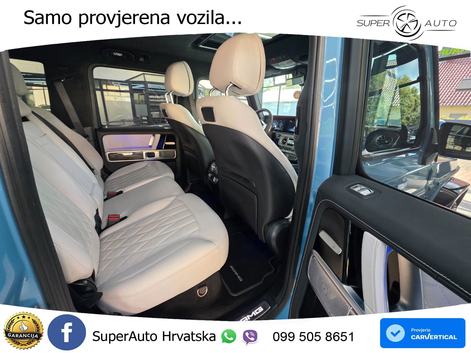 Mercedes AMG G 63 Long V8 (585 KS) 4MATIC 9G-TRONIC AMG SPEEDSHIFT TCT LED+GR SJED+ACC