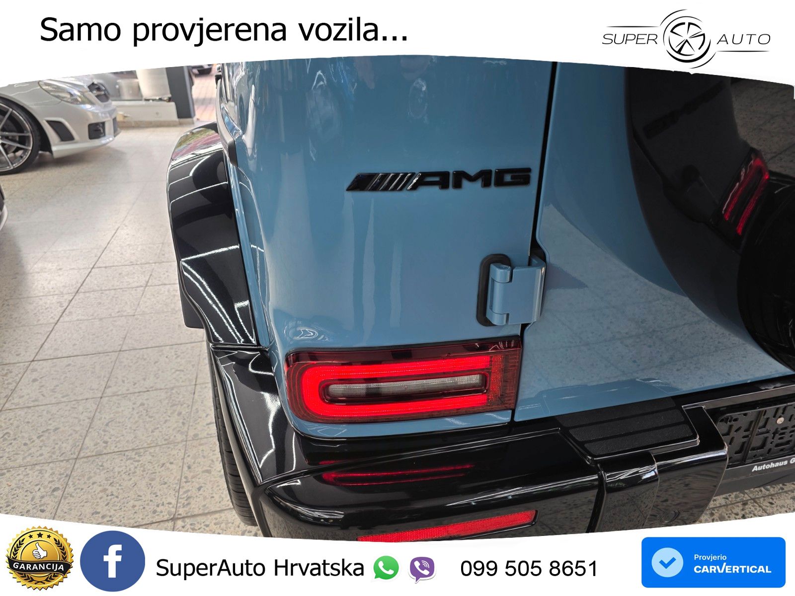 Mercedes AMG G 63 Long V8 (585 KS) 4MATIC 9G-TRONIC AMG SPEEDSHIFT TCT LED+GR SJED+ACC