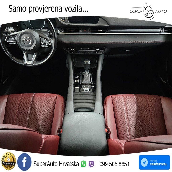 Mazda 6 Sport Combi 2.5 SKYACTIV-G (194 KS) SKYACTIV-Drive MATRIX+GR SJED+KAM