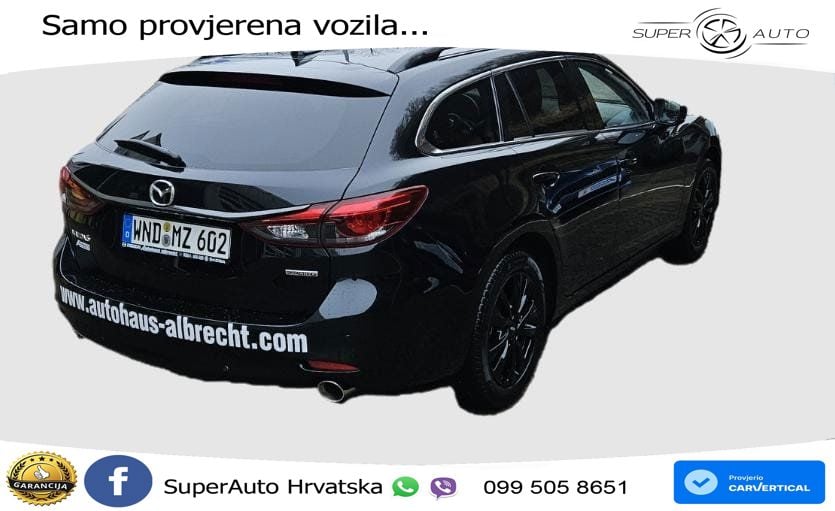 Mazda 6 Sport Combi 2.5 SKYACTIV-G (194 KS) SKYACTIV-Drive MATRIX+GR SJED+KAM