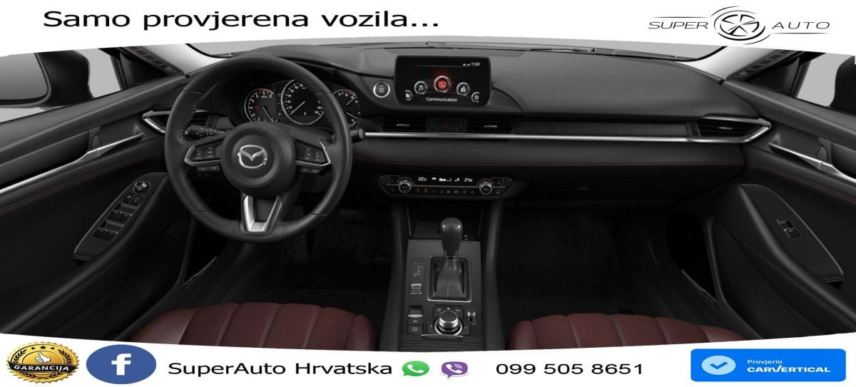 Mazda 6 Sport Combi 2.5 SKYACTIV-G (194 KS) SKYACTIV-Drive MATRIX+GR SJED+KAM