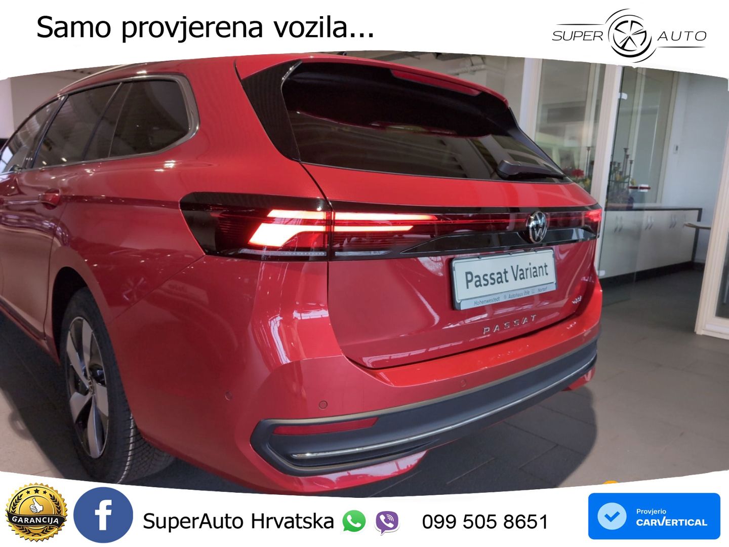 Volkswagen Passat Variant 1.5 eTSI (150 KS) DSG Business LED+GR SJED+ACC