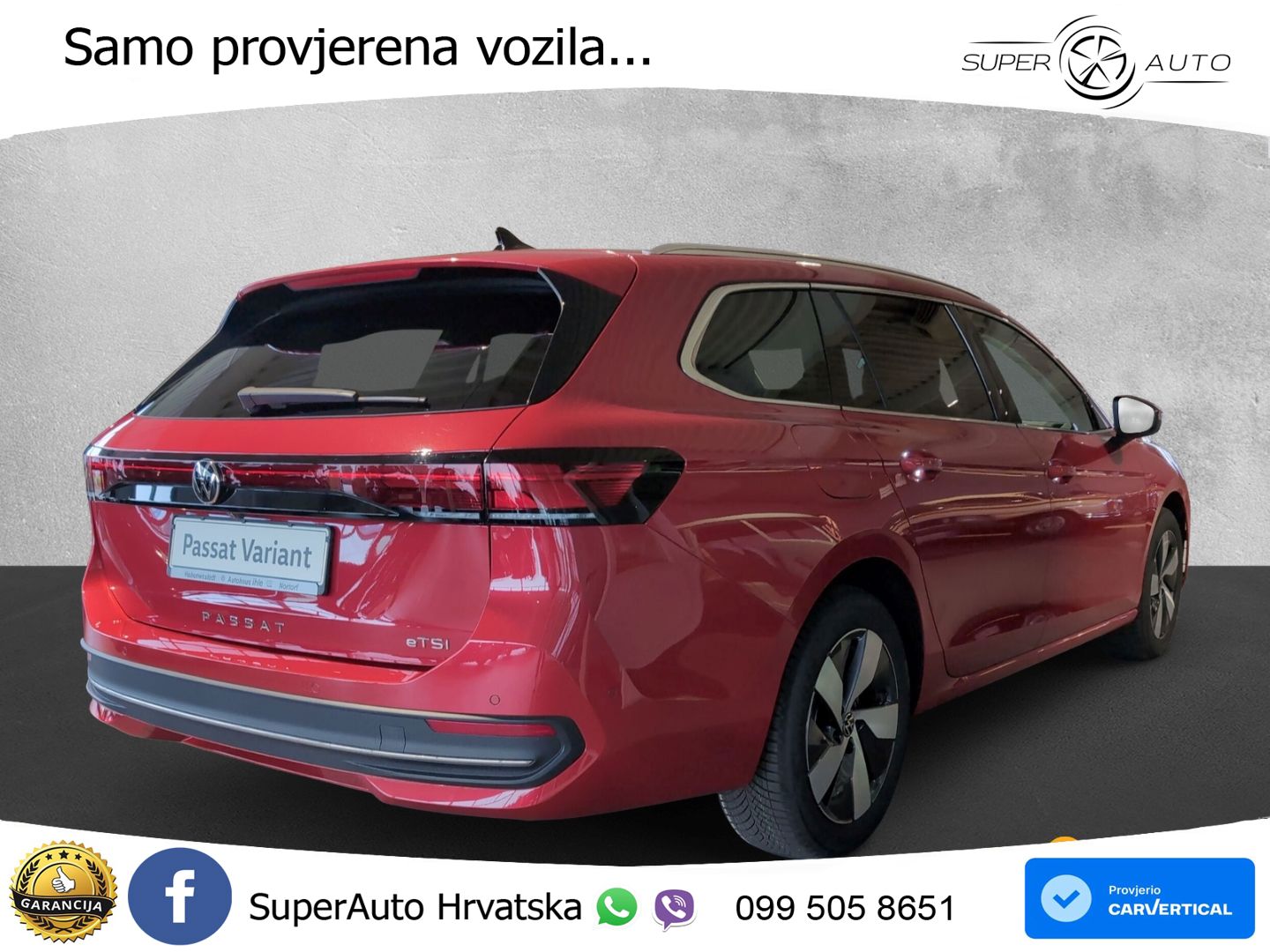 Volkswagen Passat Variant 1.5 eTSI (150 KS) DSG Business LED+GR SJED+ACC