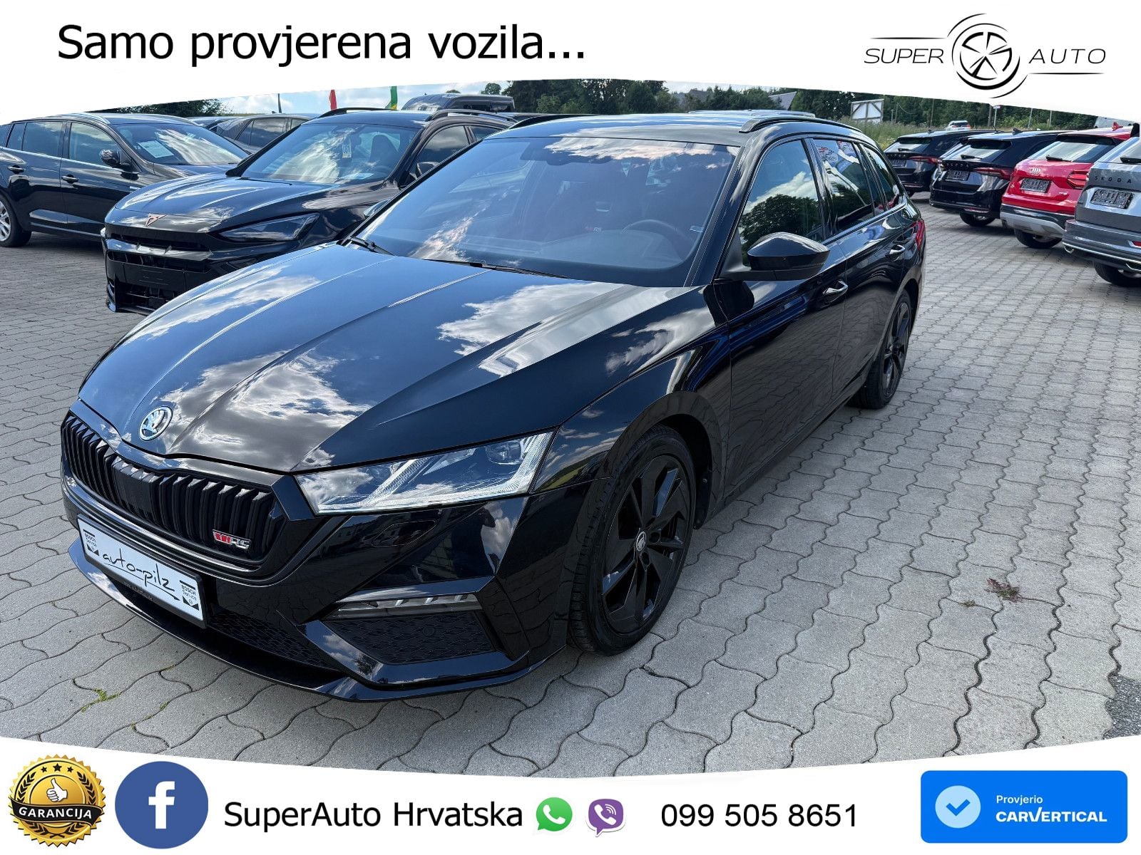 Škoda Octavia Combi RS 2.0 TDI (200 KS) 4x4 DSG LED+GR SJED+ACC