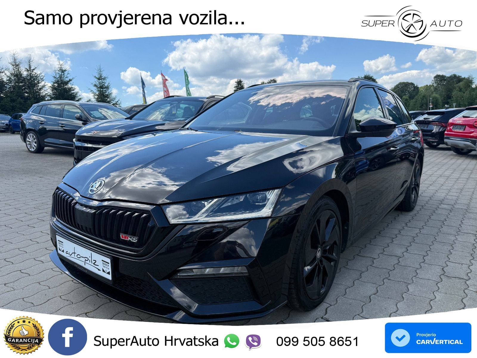 Škoda Octavia Combi RS 2.0 TDI (200 KS) 4x4 DSG LED+GR SJED+ACC