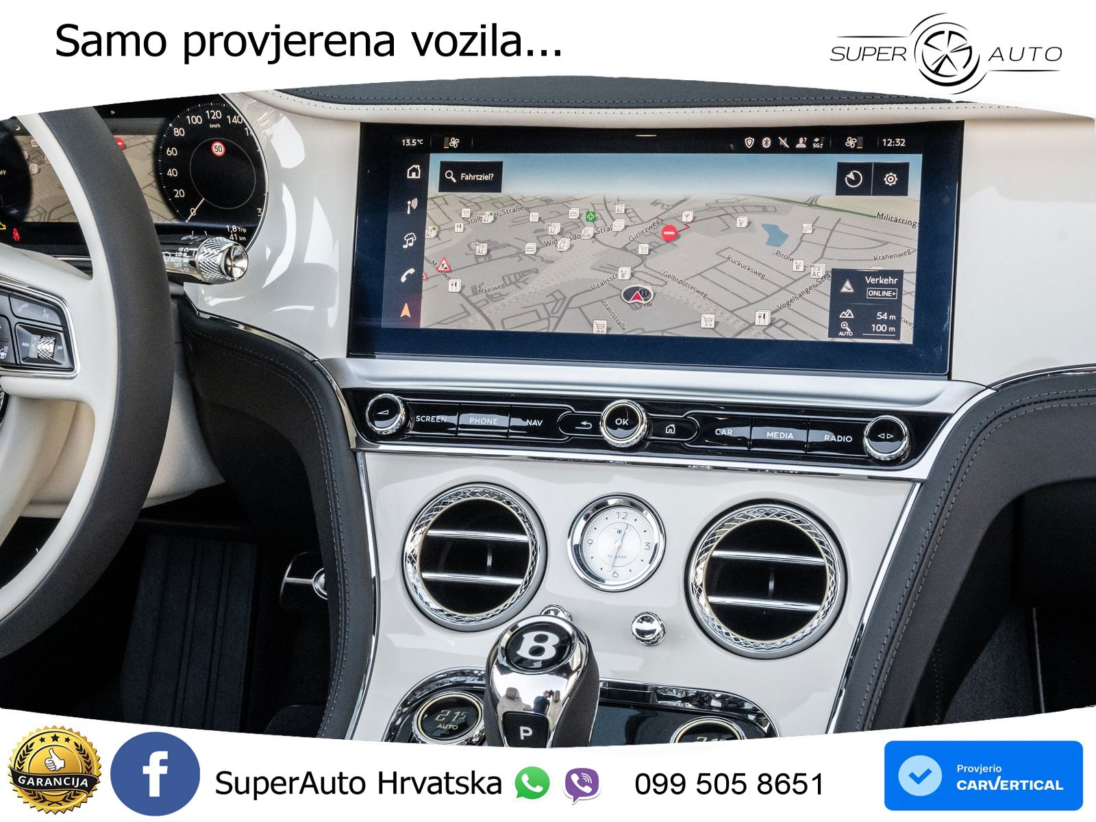 Bentley Continental GTC IV 4.0 V8 TFSi (782 KS) AWD DCT ZRAČNI+ACC+GR SJED+KAM