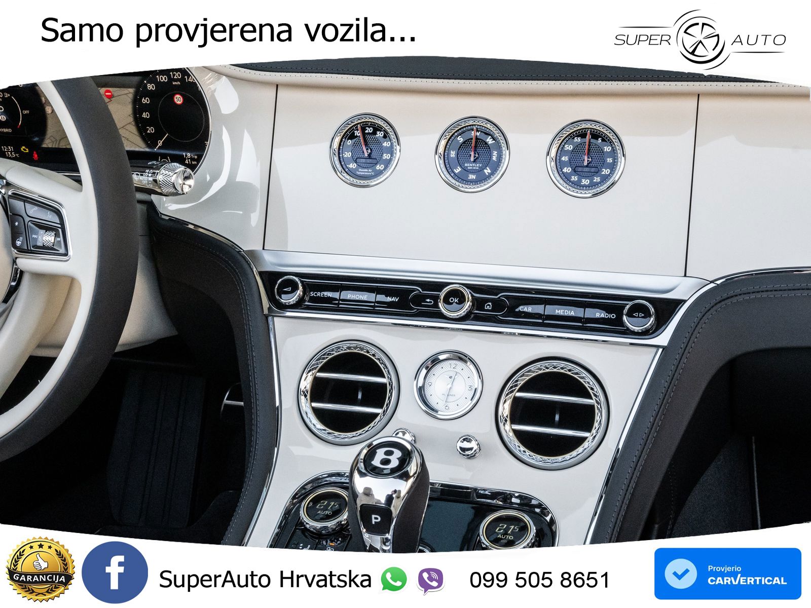 Bentley Continental GTC IV 4.0 V8 TFSi (782 KS) AWD DCT ZRAČNI+ACC+GR SJED+KAM