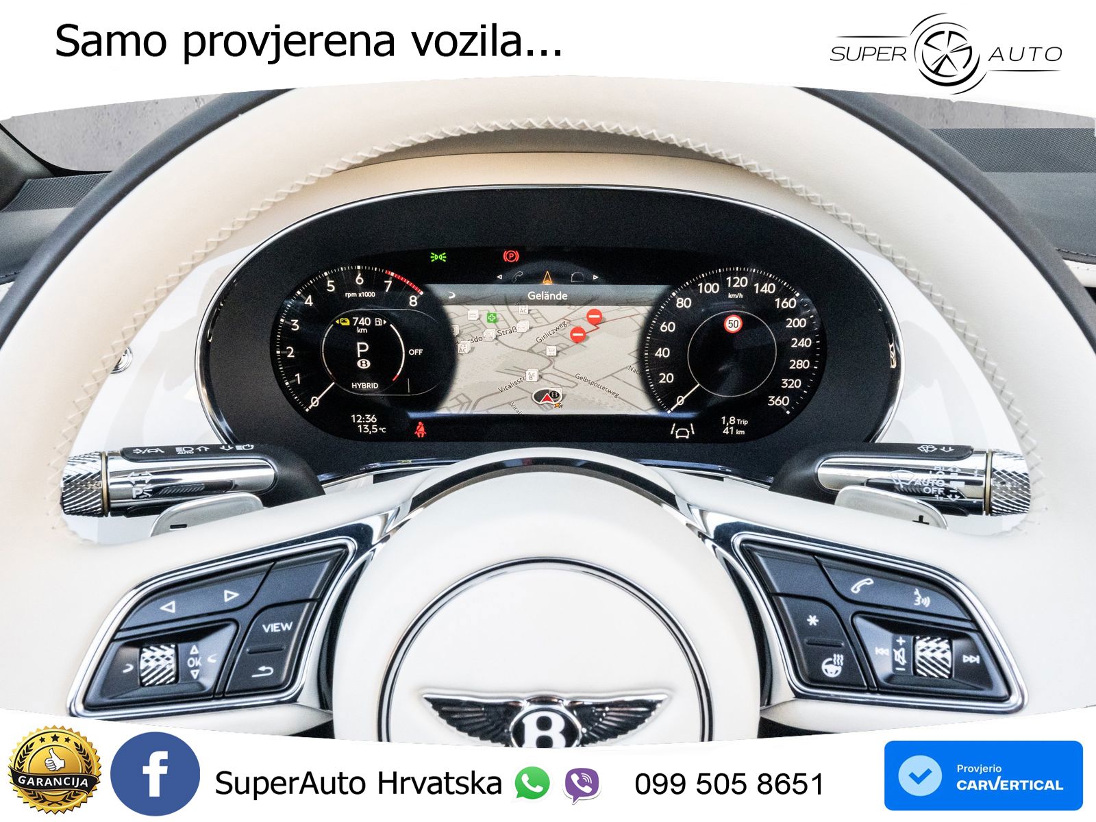 Bentley Continental GTC IV 4.0 V8 TFSi (782 KS) AWD DCT ZRAČNI+ACC+GR SJED+KAM