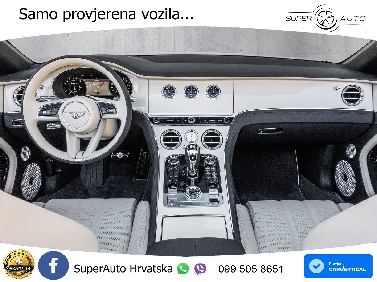 Bentley Continental GTC IV 4.0 V8 TFSi (782 KS) AWD DCT ZRAČNI+ACC+GR SJED+KAM