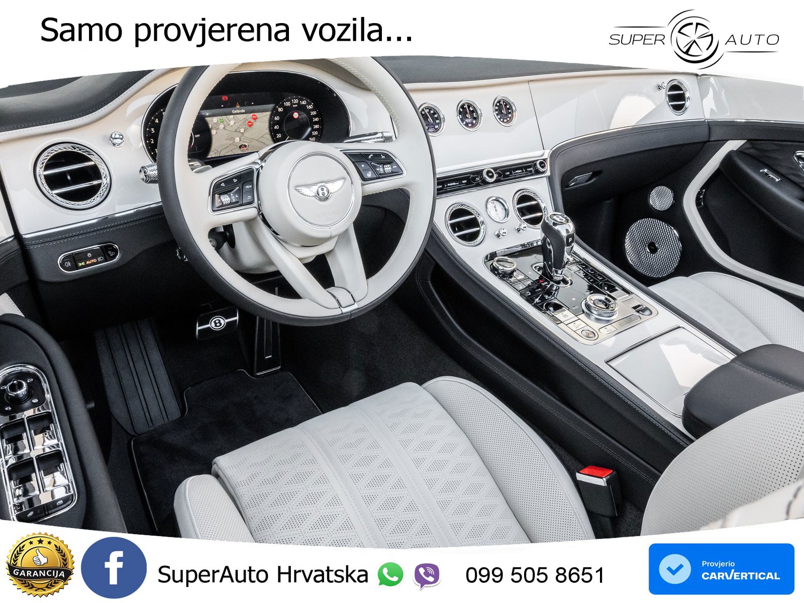 Bentley Continental GTC IV 4.0 V8 TFSi (782 KS) AWD DCT ZRAČNI+ACC+GR SJED+KAM