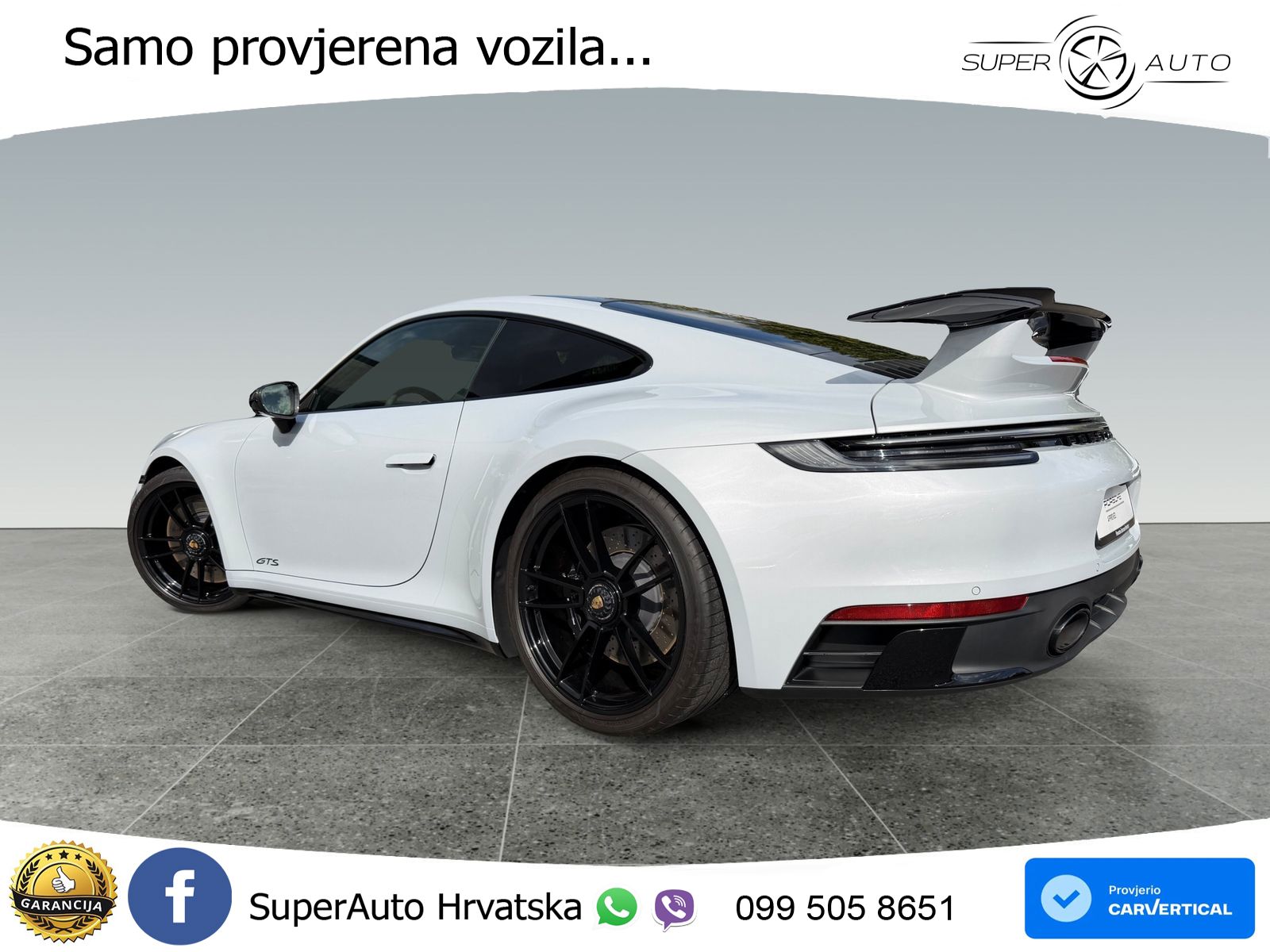 Porsche 911 Carrera GTS 3.0 (480 KS) PDK LED+GR SJED+ACC