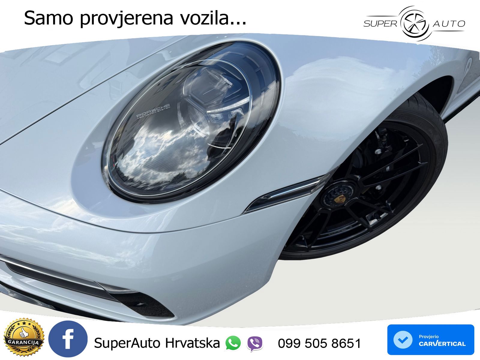 Porsche 911 Carrera GTS 3.0 (480 KS) PDK LED+GR SJED+ACC