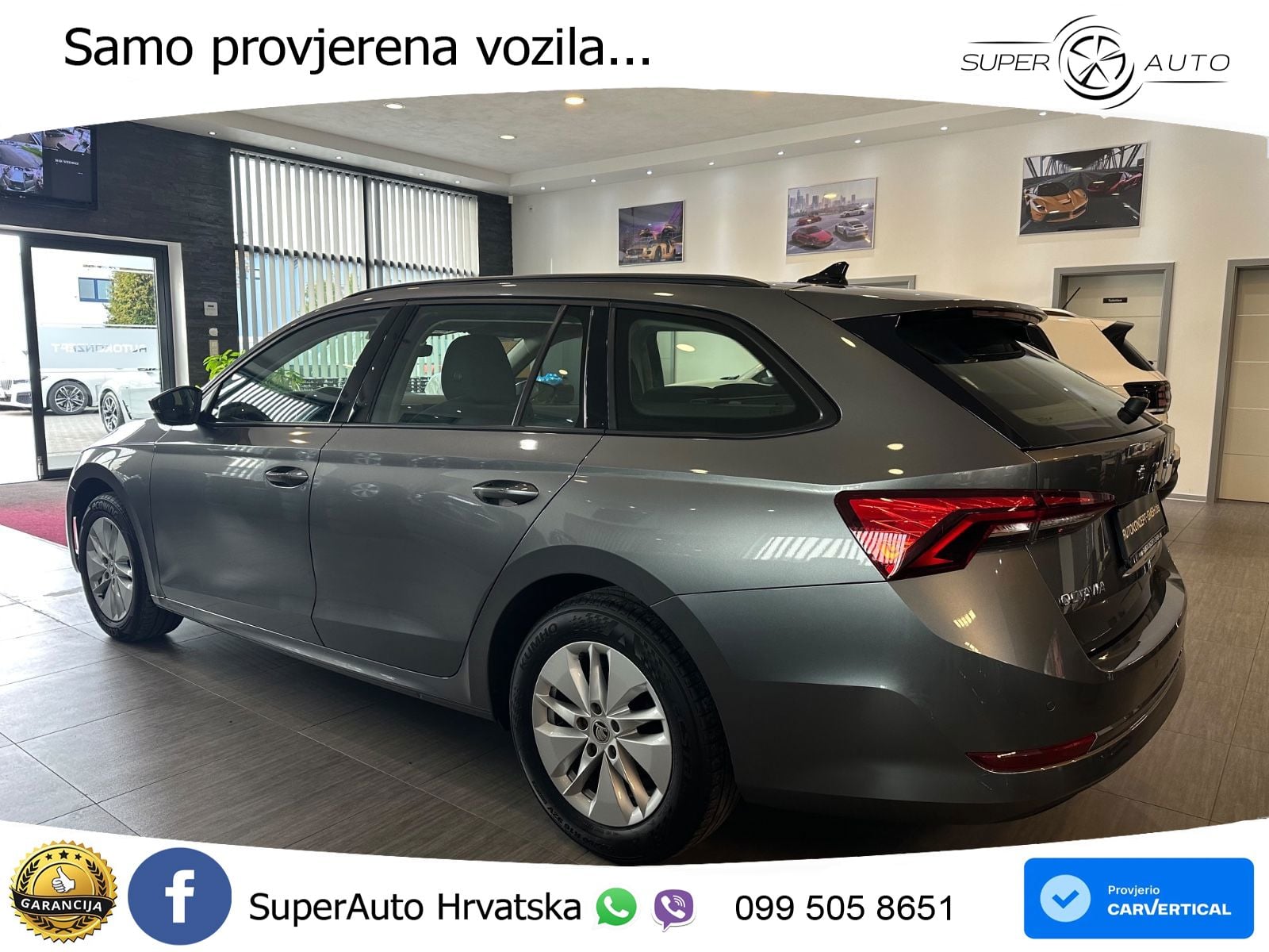 Škoda Octavia Combi 2.0 TDI (150 KS) DSG LED+GR SJED+ACC