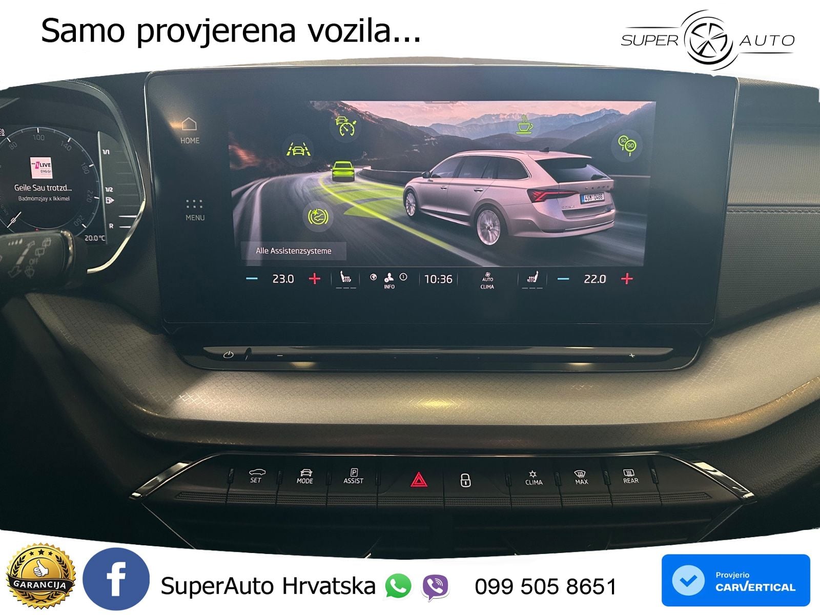 Škoda Octavia Combi 2.0 TDI (150 KS) DSG LED+GR SJED+ACC