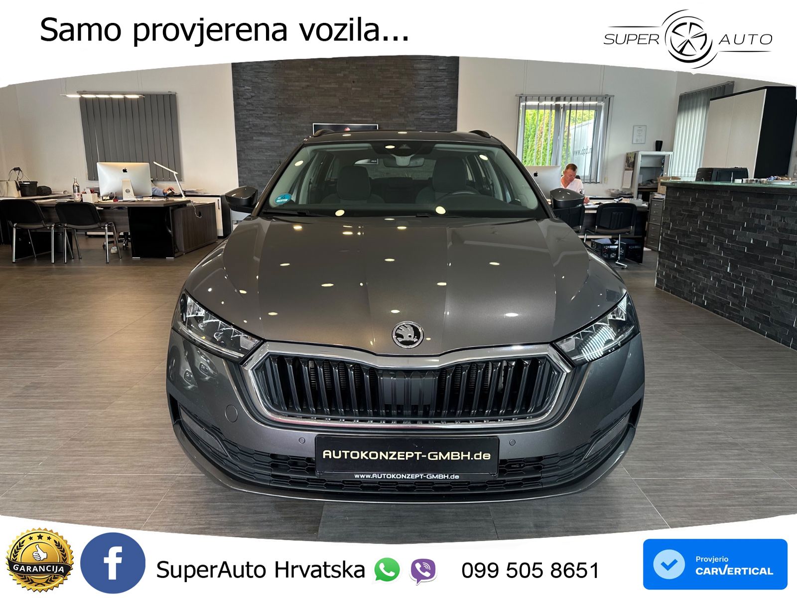 Škoda Octavia Combi 2.0 TDI (150 KS) DSG LED+GR SJED+ACC