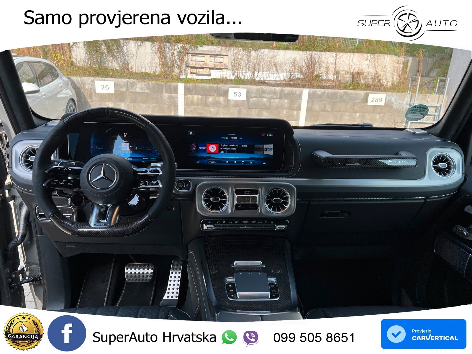Mercedes AMG G 63 Long V8 (585 KS) 4MATIC 9G-TRONIC AMG SPEEDSHIFT TCT Superior LED+GR SJED+ACC