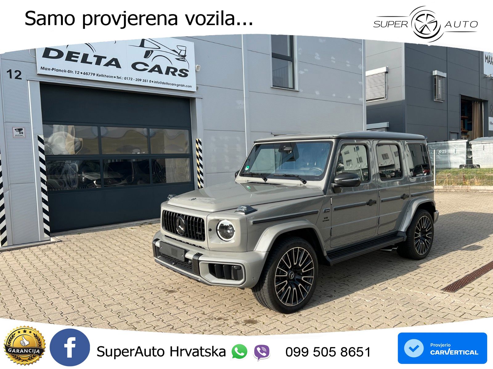 Mercedes AMG G 63 Long V8 (585 KS) 4MATIC 9G-TRONIC AMG SPEEDSHIFT TCT Superior LED+GR SJED+ACC