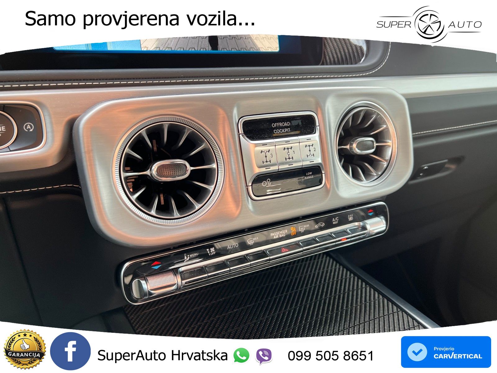 Mercedes AMG G 63 Long V8 (585 KS) 4MATIC 9G-TRONIC AMG SPEEDSHIFT TCT Superior LED+GR SJED+ACC