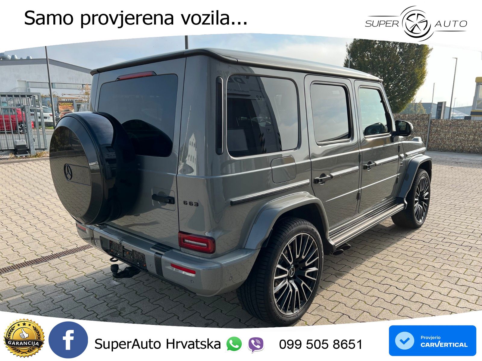 Mercedes AMG G 63 Long V8 (585 KS) 4MATIC 9G-TRONIC AMG SPEEDSHIFT TCT Superior LED+GR SJED+ACC