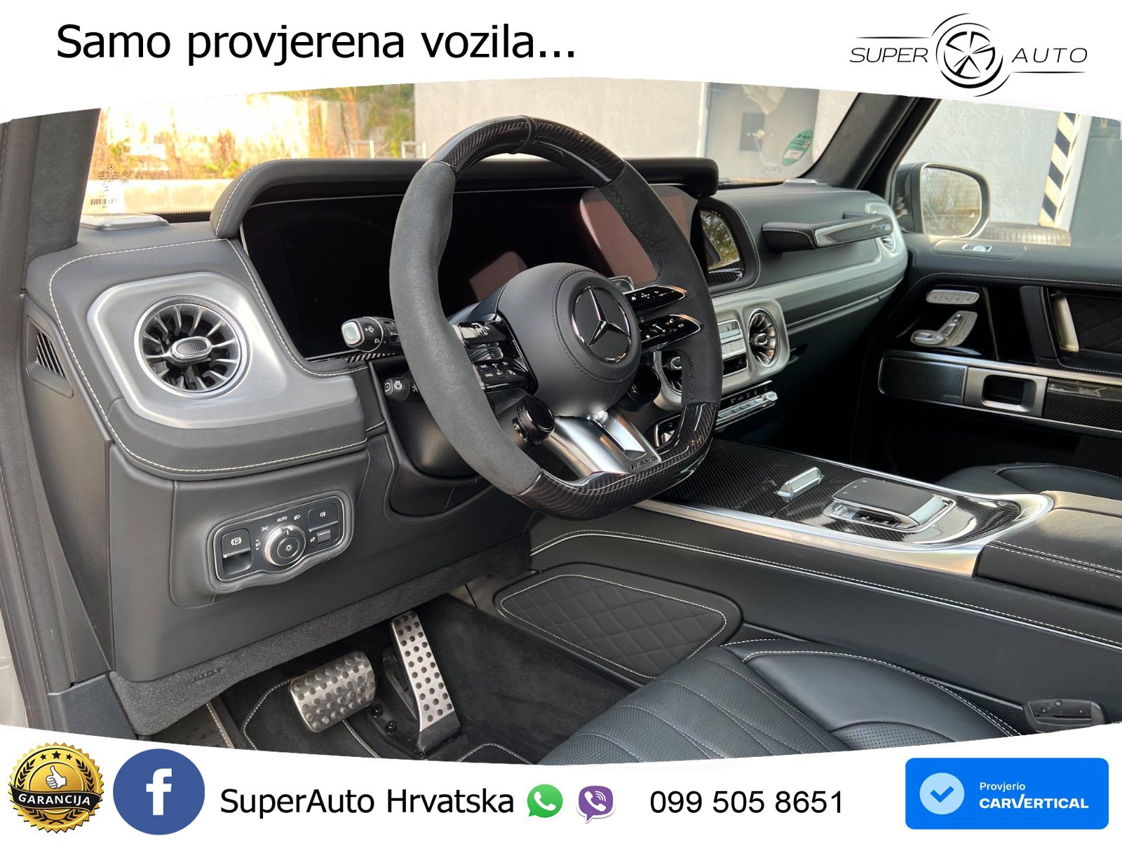 Mercedes AMG G 63 Long V8 (585 KS) 4MATIC 9G-TRONIC AMG SPEEDSHIFT TCT Superior LED+GR SJED+ACC