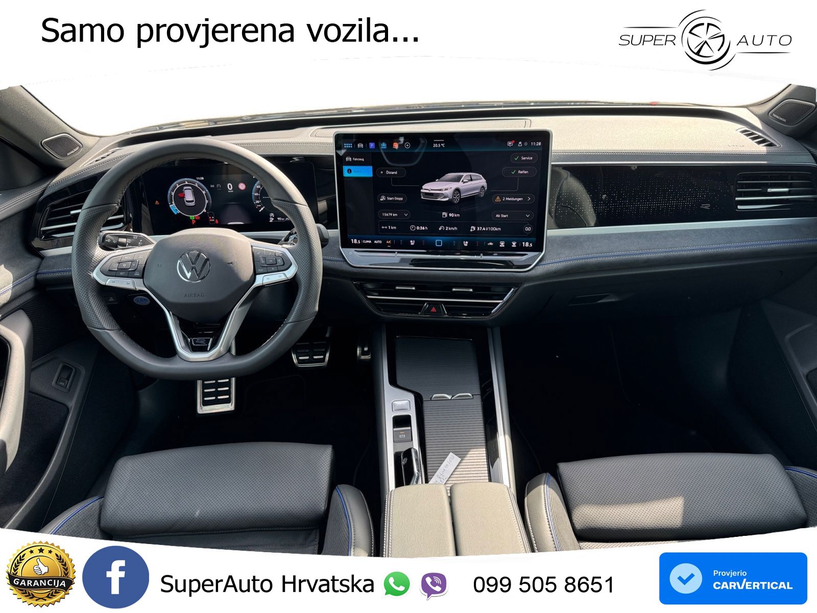 Volkswagen Passat Variant 2.0 TSI (265 KS) 4MOTION DSG R-Line LED+GR SJED+ACC