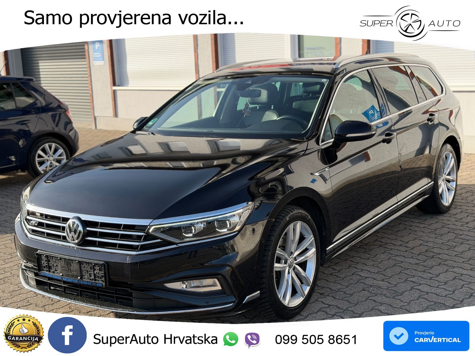 Volkswagen Passat Variant 2.0 TDI (190 KS) 4MOTION DSG R-Line MATRIX+GR SJED+KAM