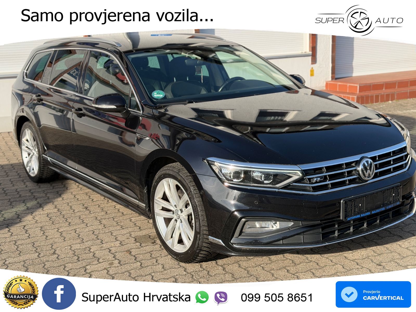 Volkswagen Passat Variant 2.0 TDI (190 KS) 4MOTION DSG R-Line MATRIX+GR SJED+KAM