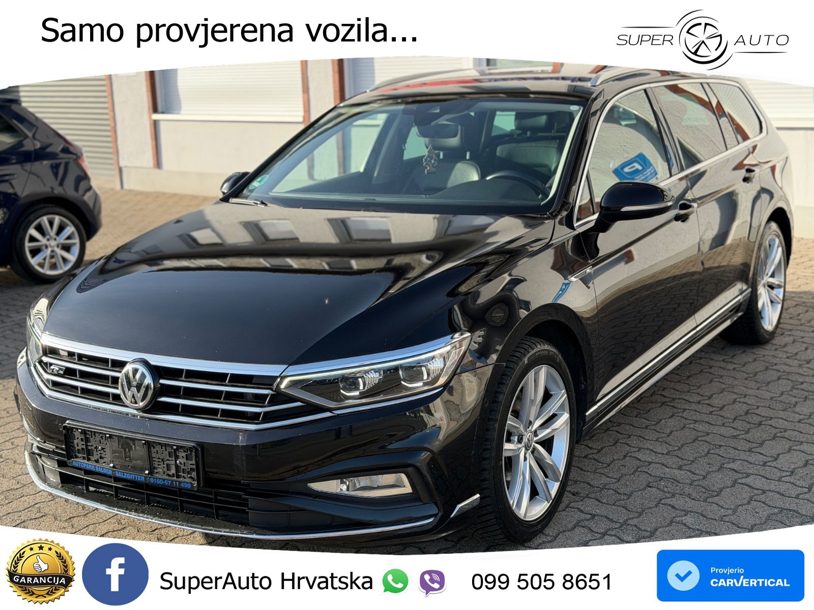Volkswagen Passat Variant 2.0 TDI (190 KS) 4MOTION DSG R-Line MATRIX+GR SJED+KAM