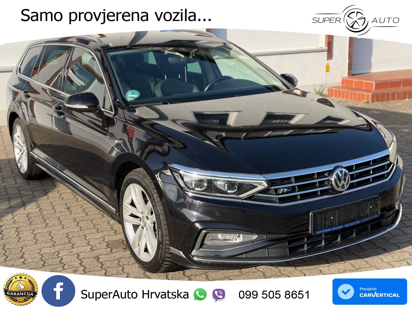 Volkswagen Passat Variant 2.0 TDI (190 KS) 4MOTION DSG R-Line MATRIX+GR SJED+KAM