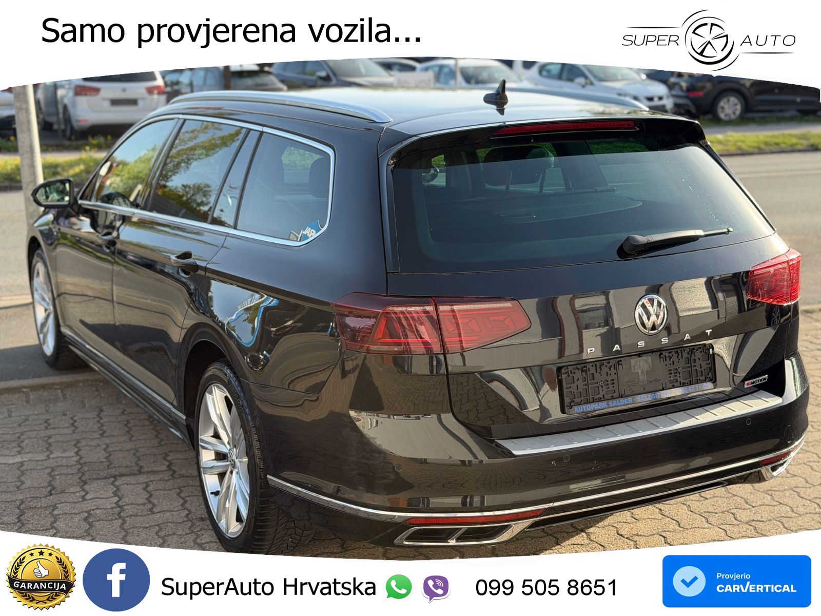 Volkswagen Passat Variant 2.0 TDI (190 KS) 4MOTION DSG R-Line MATRIX+GR SJED+KAM