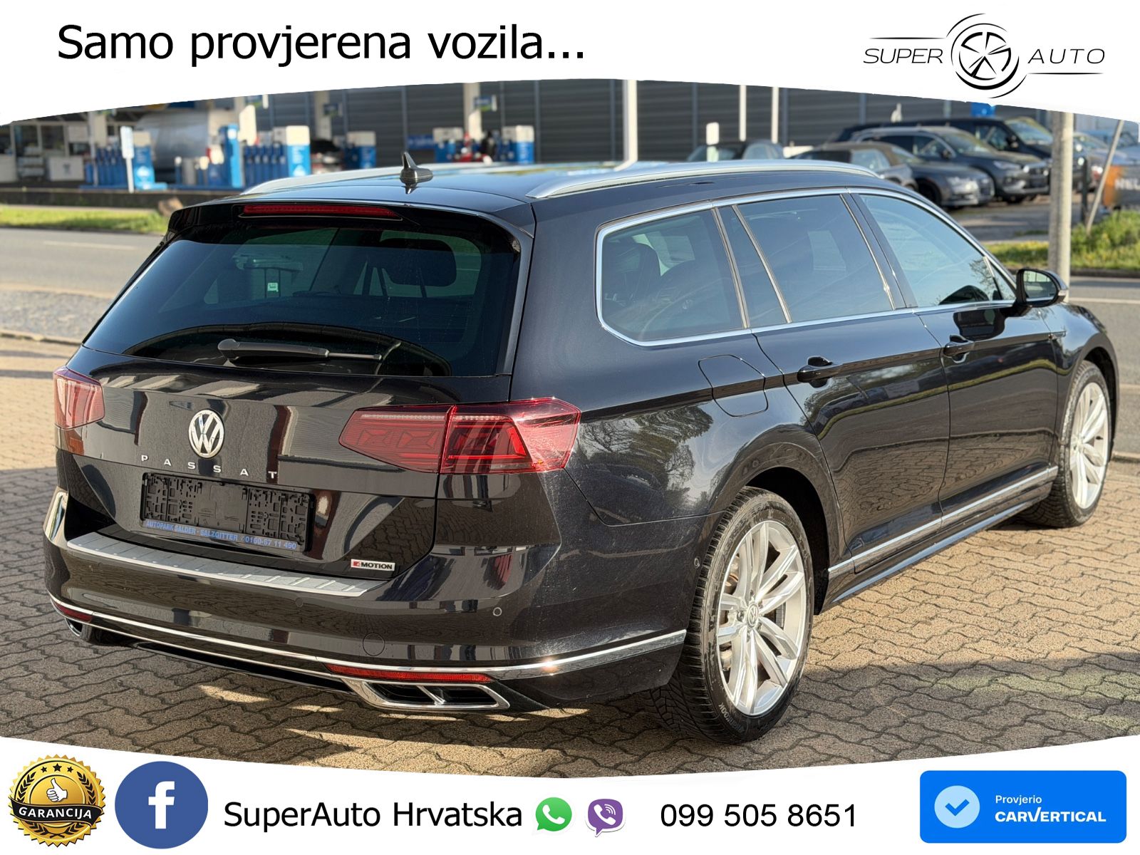 Volkswagen Passat Variant 2.0 TDI (190 KS) 4MOTION DSG R-Line MATRIX+GR SJED+KAM