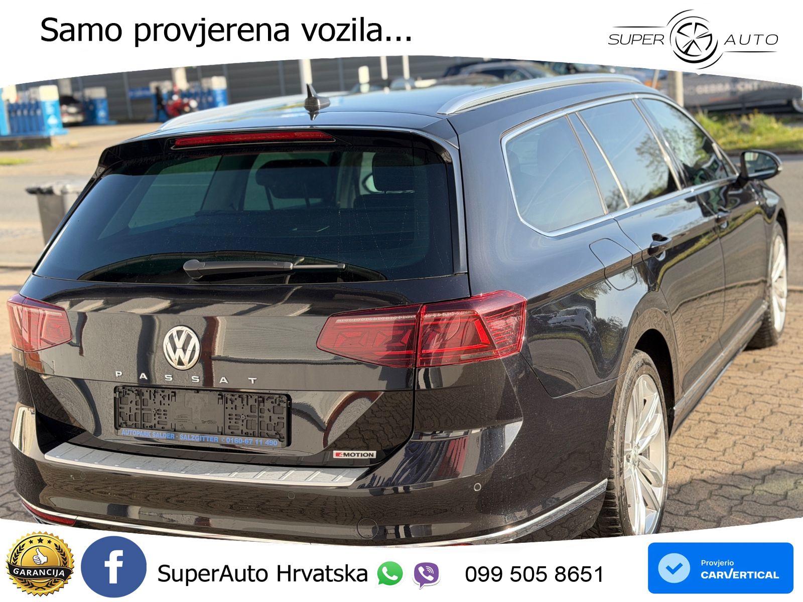 Volkswagen Passat Variant 2.0 TDI (190 KS) 4MOTION DSG R-Line MATRIX+GR SJED+KAM