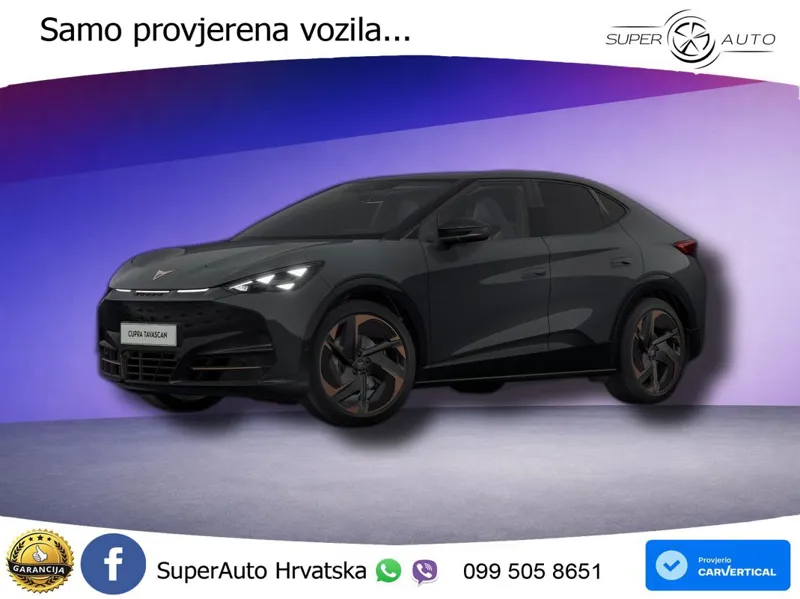 Cupra Tavascan 82 kWh (286 KS) MATRIX+GR SJED+KAM