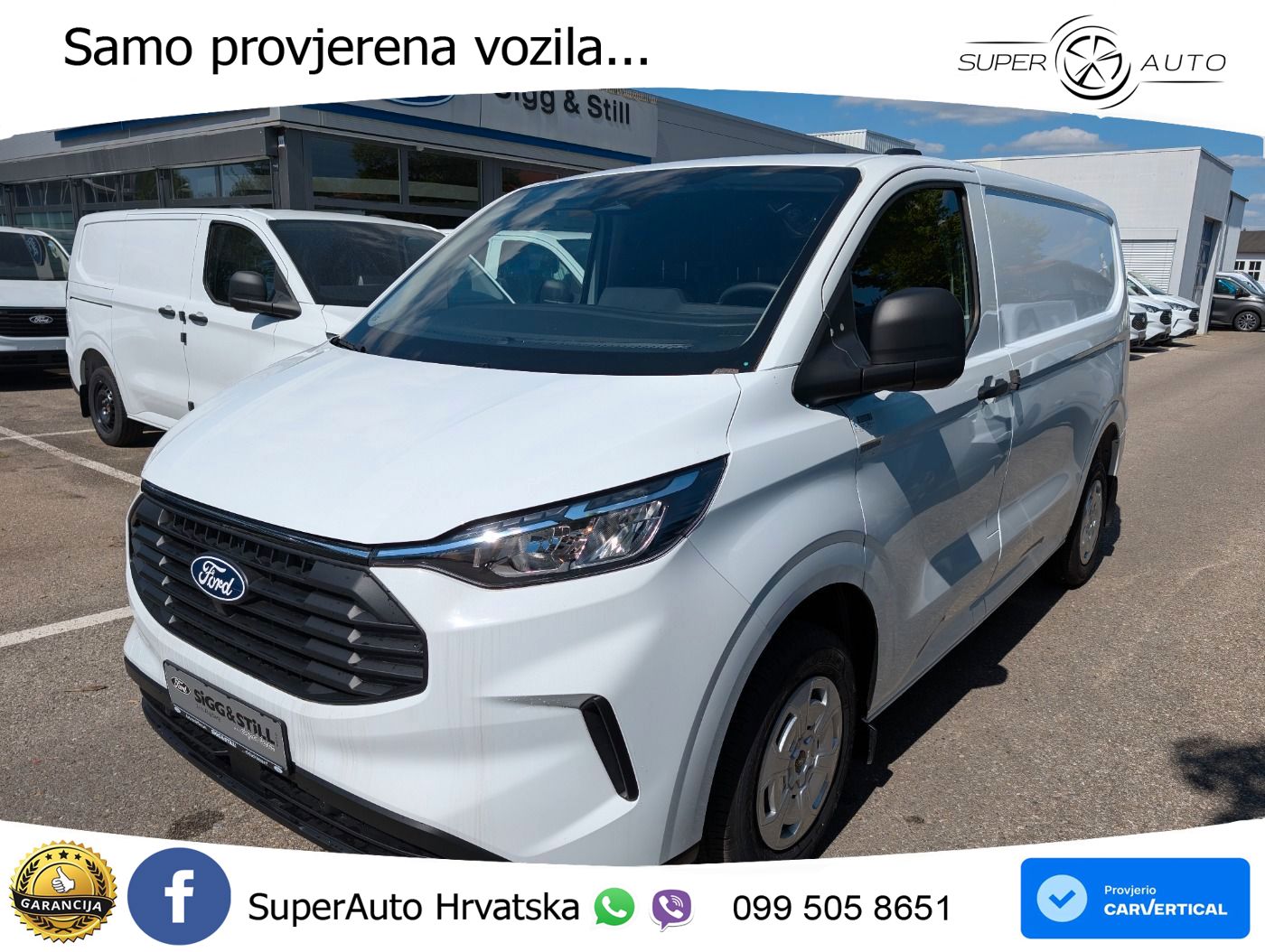 Ford Transit Custom Kasten Trend 320 L1 ACC*PDC*CAM 110 KS