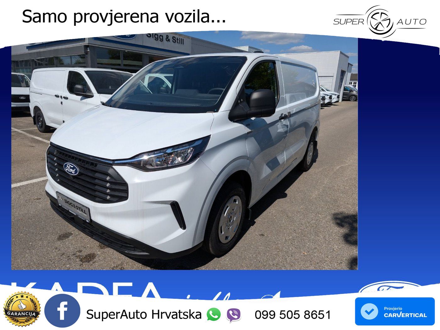 Ford Transit Custom Kasten Trend 320 L1 ACC*PDC*CAM 110 KS