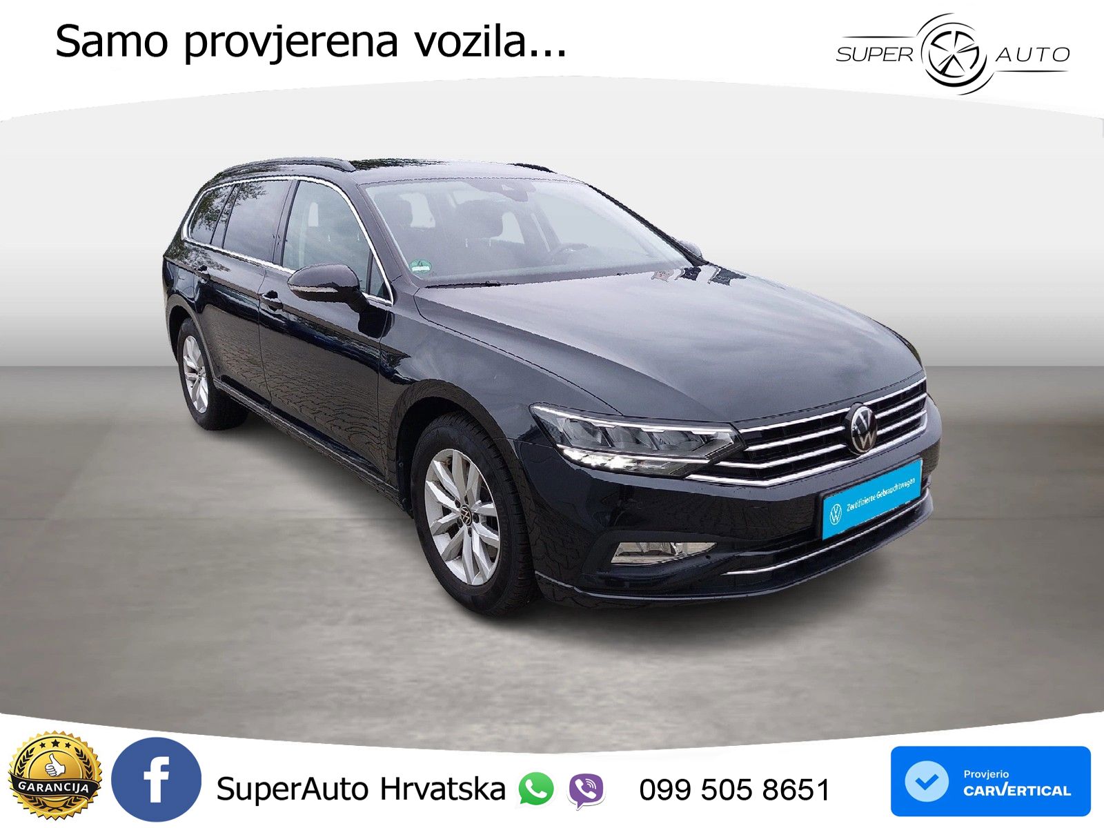 Volkswagen Passat Variant 2.0 TDI (150 KS) DSG Business LED+GR SJED+ACC