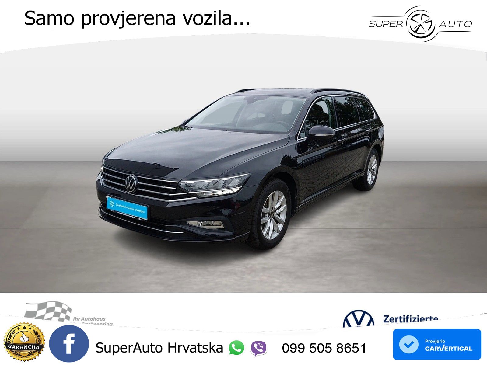Volkswagen Passat Variant 2.0 TDI (150 KS) DSG Business LED+GR SJED+ACC