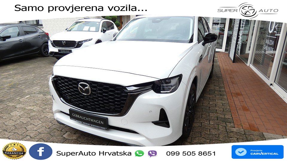 Mazda CX-60 3.3 e-Skyactiv D (254 KS) AWD Automatic MATRIX+GR SJED+KAM