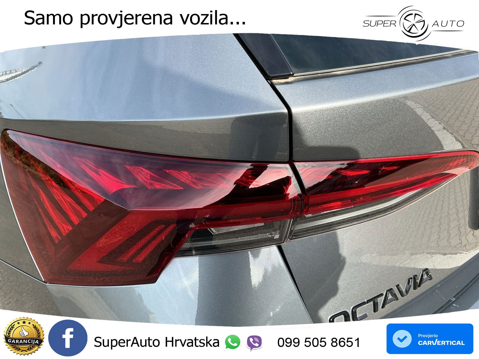 Škoda Octavia Combi RS 2.0 TDI (200 KS) DSG LED+GR SJED+ACC