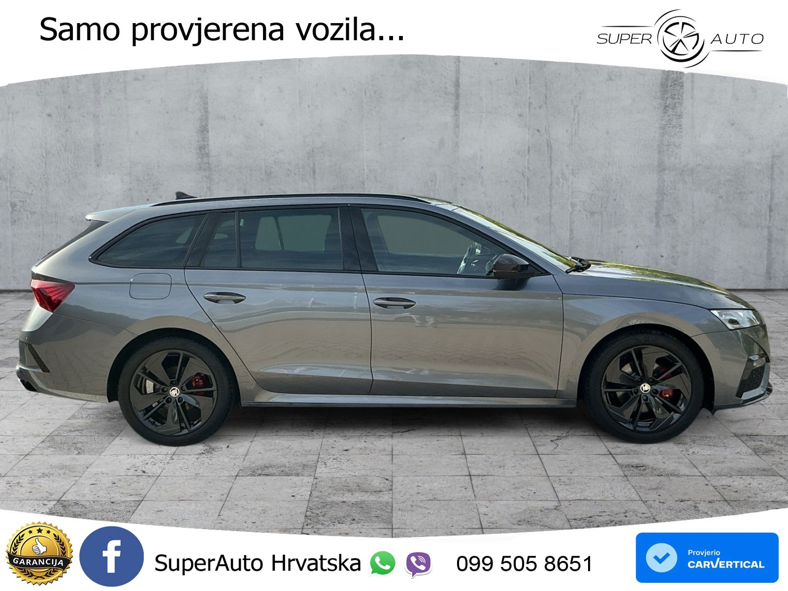 Škoda Octavia Combi RS 2.0 TDI (200 KS) DSG LED+GR SJED+ACC