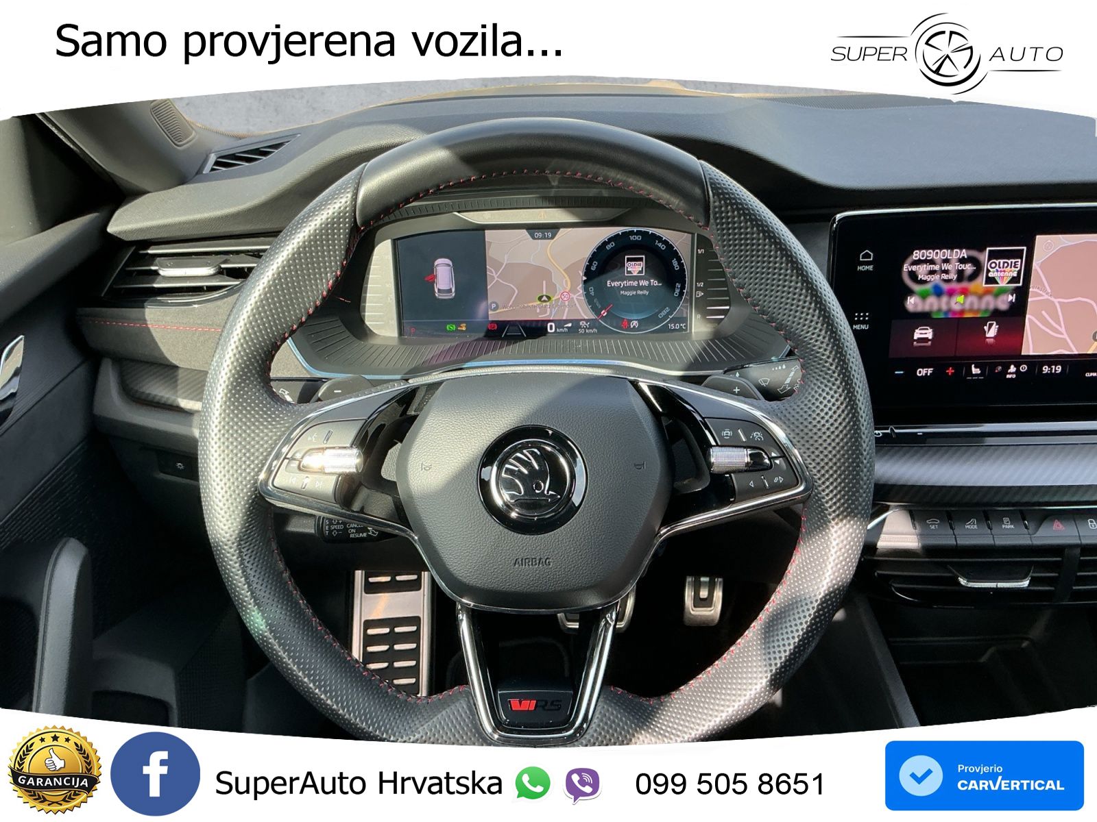 Škoda Octavia Combi RS 2.0 TDI (200 KS) DSG LED+GR SJED+ACC