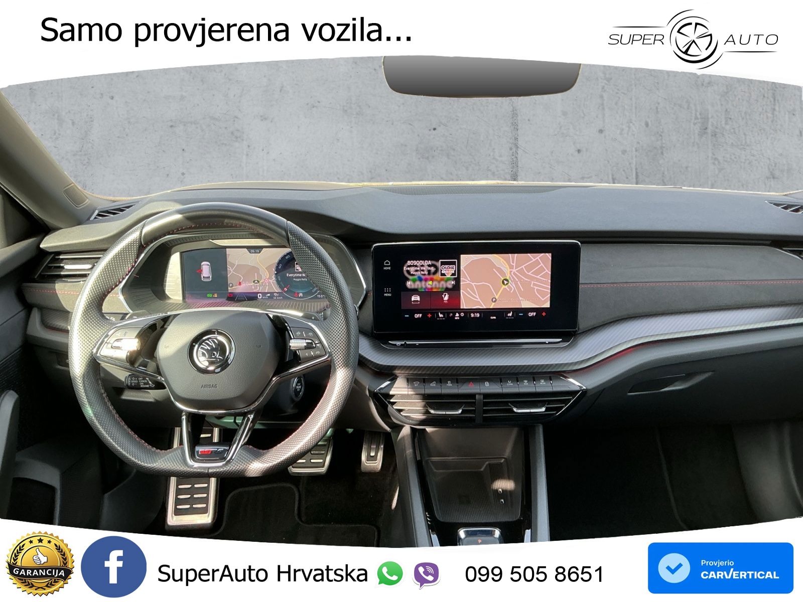 Škoda Octavia Combi RS 2.0 TDI (200 KS) DSG LED+GR SJED+ACC