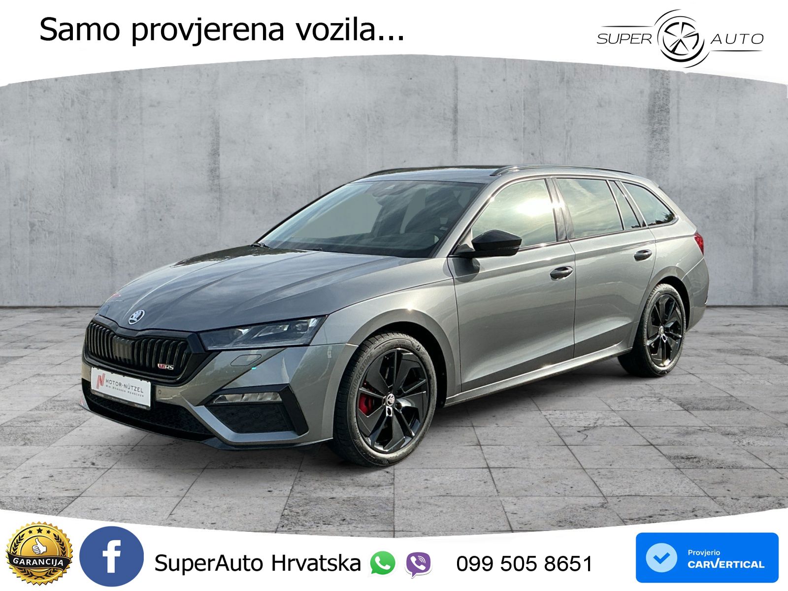 Škoda Octavia Combi RS 2.0 TDI (200 KS) DSG LED+GR SJED+ACC