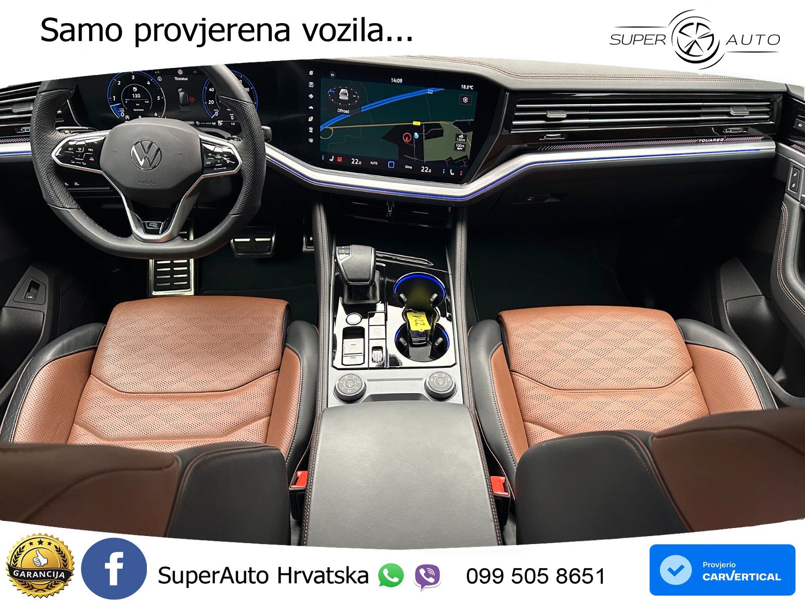 Volkswagen Touareg 3.0 V6 TDI (231 KS) 4MOTION Tiptronic R-Line LED+GR SJED+ACC