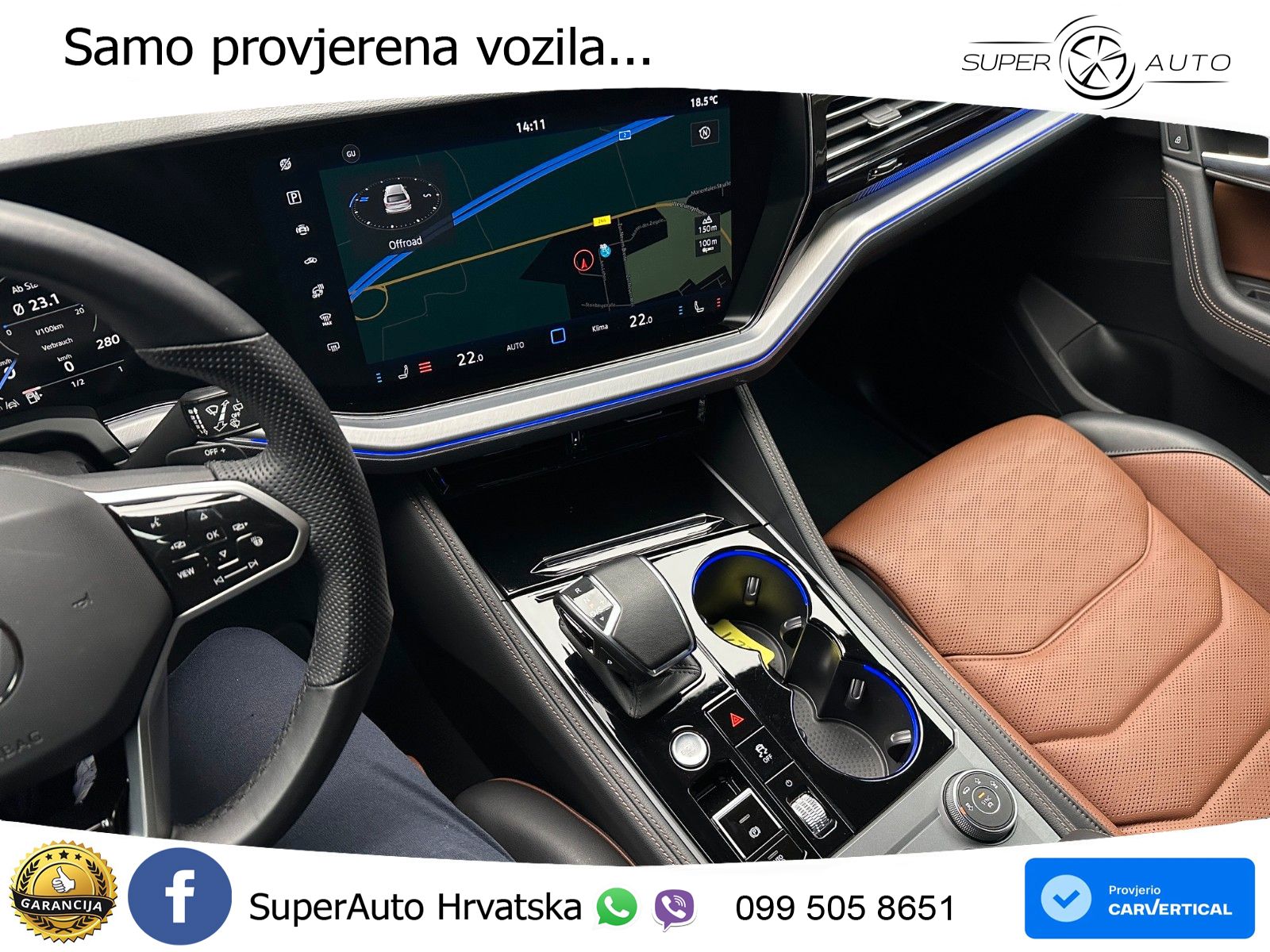 Volkswagen Touareg 3.0 V6 TDI (231 KS) 4MOTION Tiptronic R-Line LED+GR SJED+ACC