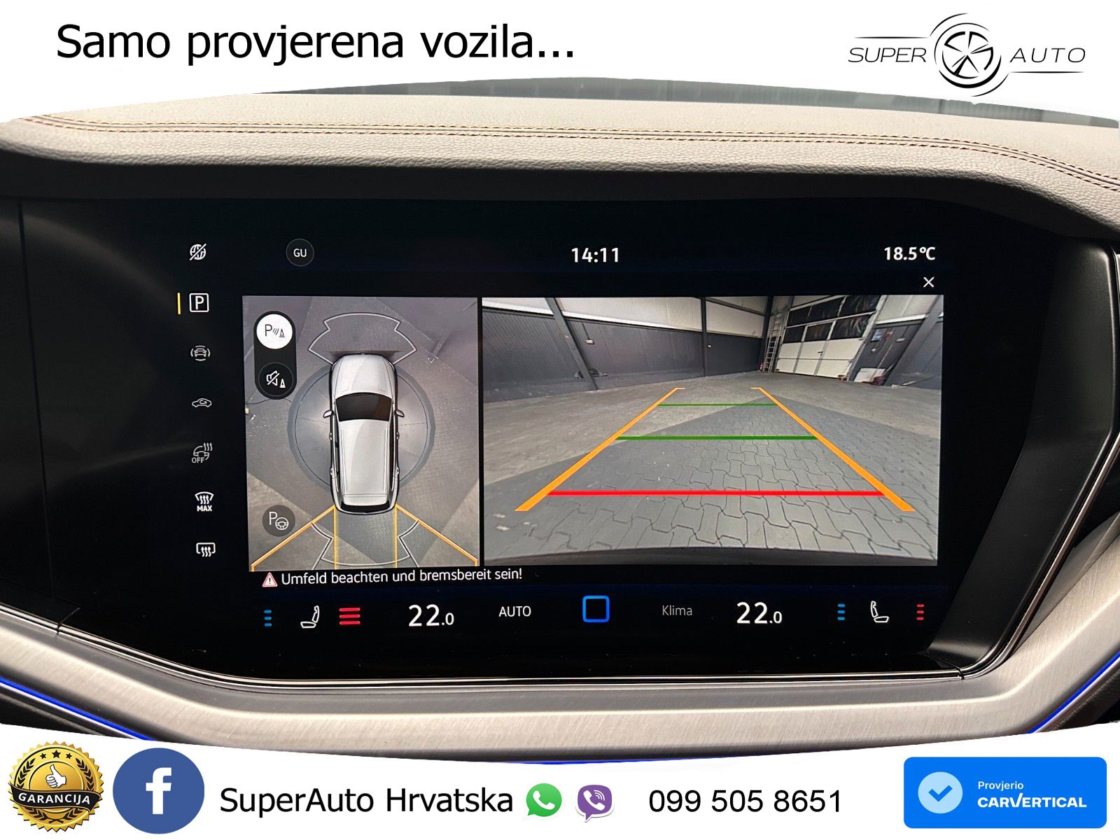 Volkswagen Touareg 3.0 V6 TDI (231 KS) 4MOTION Tiptronic R-Line LED+GR SJED+ACC