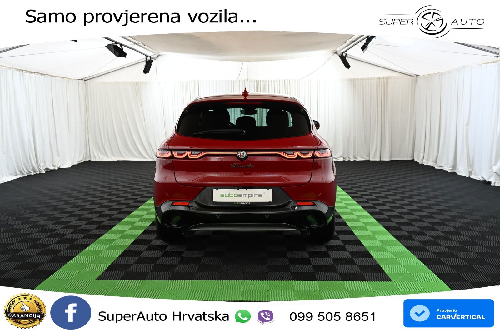 Alfa Romeo Tonale 1.3 T MultiAir (280 KS) Plug-in Hybrid eQ4 Automatic LED+ACC