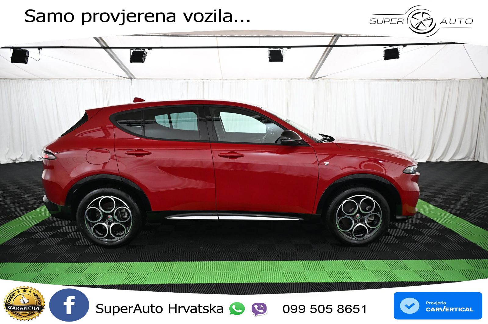 Alfa Romeo Tonale 1.3 T MultiAir (280 KS) Plug-in Hybrid eQ4 Automatic LED+ACC