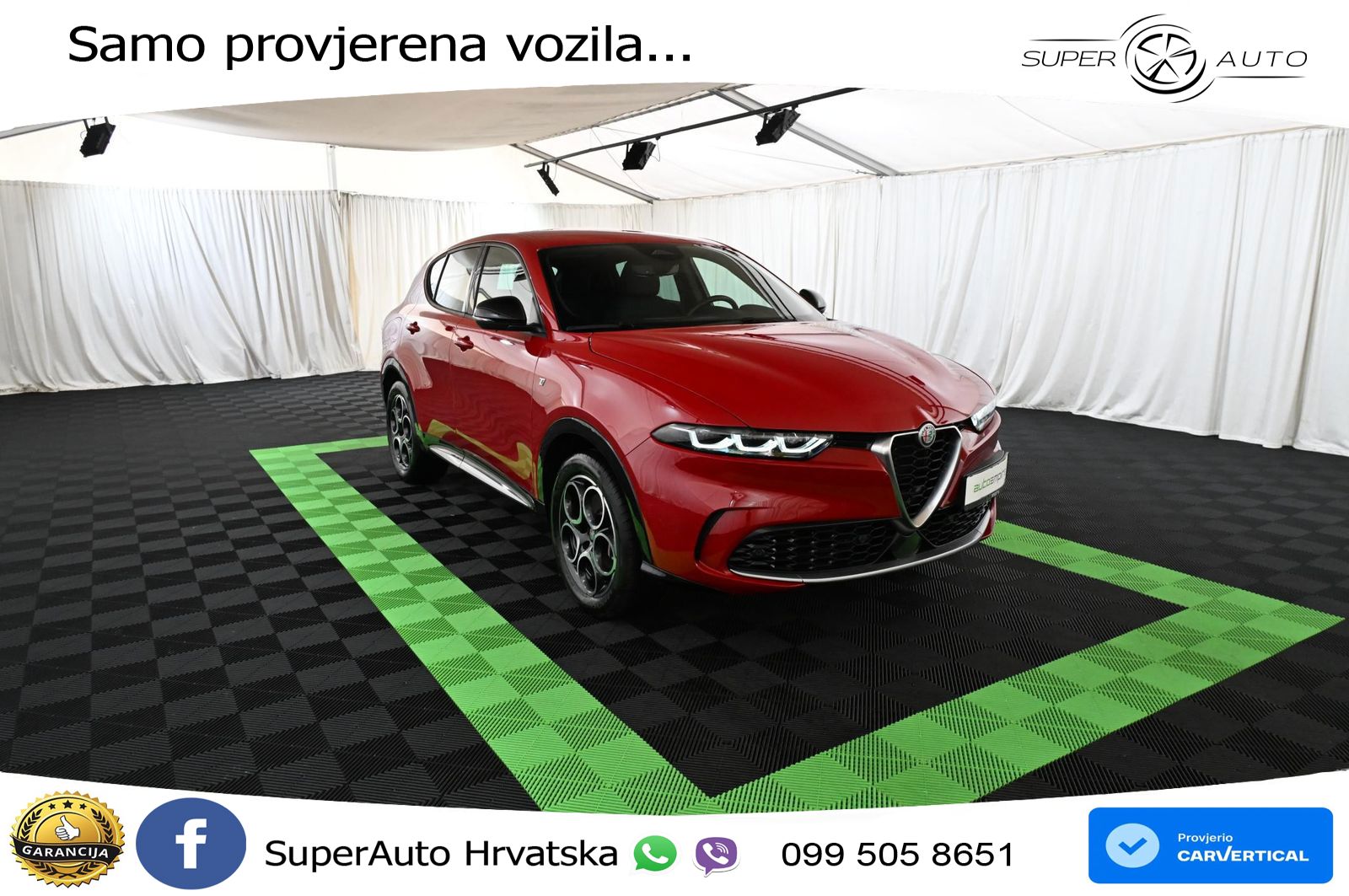 Alfa Romeo Tonale 1.3 T MultiAir (280 KS) Plug-in Hybrid eQ4 Automatic LED+ACC